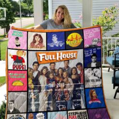 Full House Show Blanket Quilt Rze2