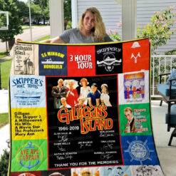 Gilligan's Island Blanket Quilt Rze2
