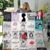 Gossip Girl Quilt Blanket Quilt Rze2