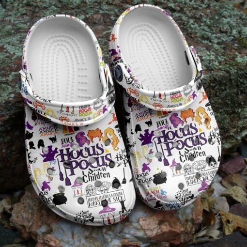 Halloween hocus Pocus Croc Crocband shoes