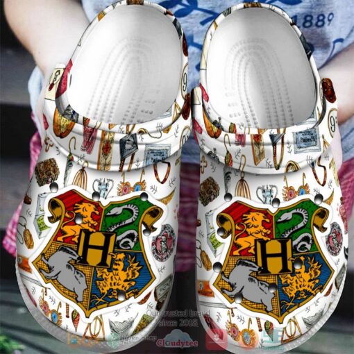 Harry Potter Hogwarts Houses logo Crocband Clog 1