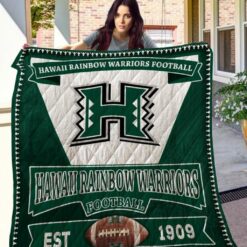 Hawaii Rainbow Warriors  Quilt  Blanket Quilt D22