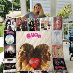 Heart  Band Quilt  Blanket Quilt Rze2