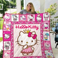 Hello Kitty Lover Blanket Quilt Rze2