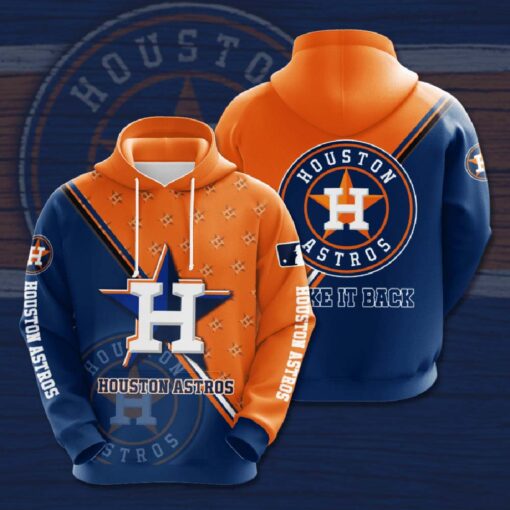 Houston Astros Baseball 3D Hoodie 3D Sweatshirt 1