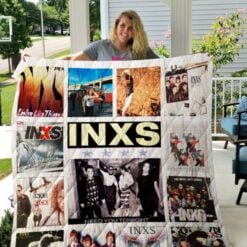 INXS Band Blanket Quilt Rze2
