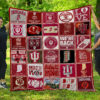 Indiana Hoosiers Indiana Hoosiers Blanket Quilt Rze2