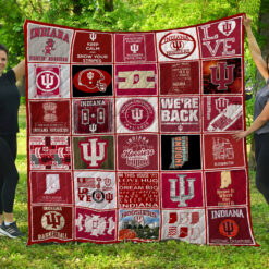 Indiana Hoosiers Indiana Hoosiers Blanket Quilt Rze2