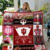 Indiana Hoosiers  Blanket Quilt HD21