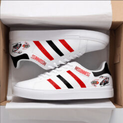 John McGuinness Red Isle of Man TT Skate Stan Smith New Shoes HD21