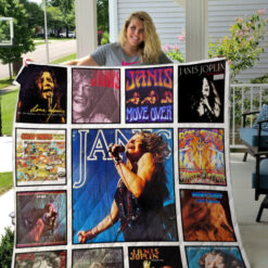 Janis joplin lover Blanket Quilt HD21