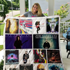 Joe Satriani Lover Blanket Quilt Rze2
