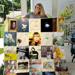 Joni Mitchell Blanket Quilt Rze2