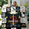 Jurassic Park  Lover  Blanket Quilt Rze2