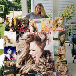 Kelly Clarkson Quilt Blanket Quilt Rze2