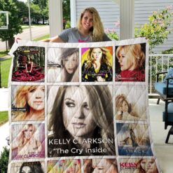 Kelly Clarkson Lover Blanket Quilt  Rze2