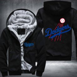 Los Angeles Dodgers Lover Fleece Jacket Rze2