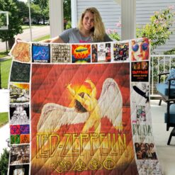Led Zeppelin band Blanket Quilt Rze2