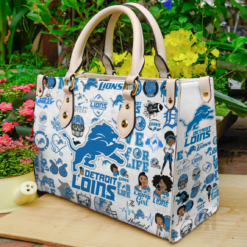 Detroit Lions Lover Leather Bag Rze2