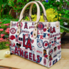 Los Angeles Angels Leather Bag Rze2