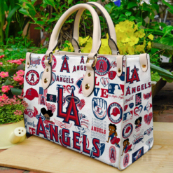 Los Angeles Angels Leather Bag Rze2