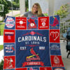 St. Louis Cardinals  Blanket Quilt TN
