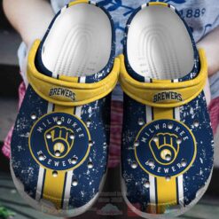 Milwaukee Brewers Love 1i Crocs Rze1