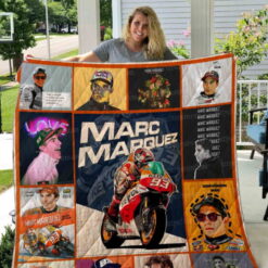 Marc Marquez MotoGP Blanket Quilt Rze2