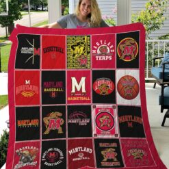 Maryland Terrapins Blanket Quilt Rze2