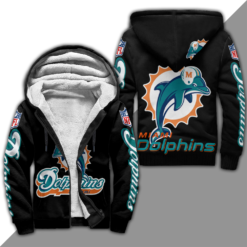 Miami Dolphins Lover Fleece Jacket Rze2