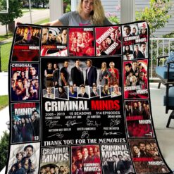 Criminal Minds show Blanket Quilt Rze2