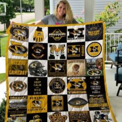 Missouri Tigers Quilt  Blanket Quilt Rze2