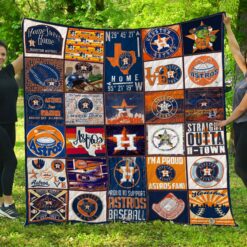 Houston Astros Blanket Quilt TN