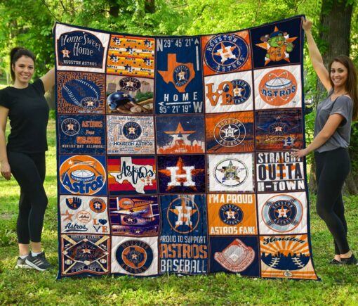 Mlb Houston Astros Sherpa Fleece Blanket 77810425 1