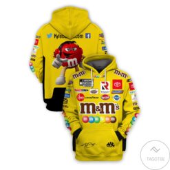 M&M’ Hoodie Zip Hoodie 3D Rze1