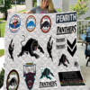 Penrith Panthers Quilt Blanket Rze1