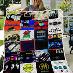 Soda Stereo Blanket Quilt Rze1
