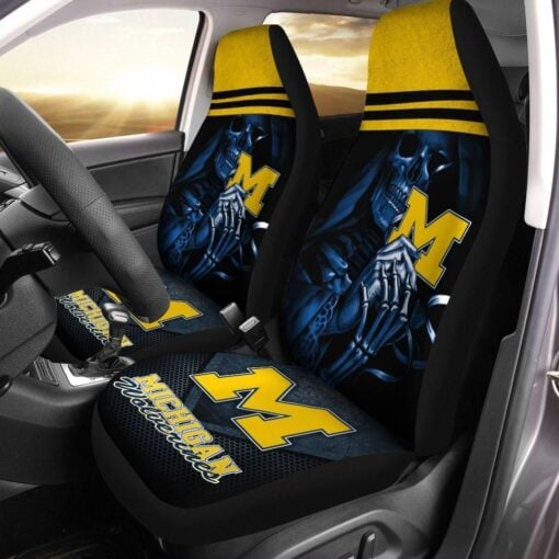 NCAA Michigan Wolverines Car Seat Covers