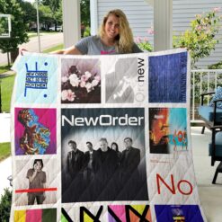 New Order Band Blanket Quilt Rze2