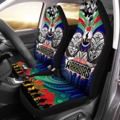 Vodafone Warriors Car Seat Covers Rze2