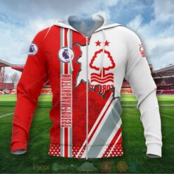Nottingham Forest Hoodie Zip Hoodie 3D HD21