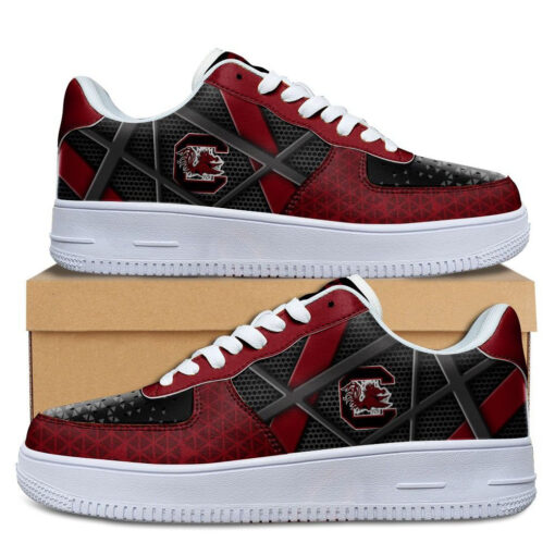 OMBJzMUo O2305 021xxxSouth Carolina Gamecocks NCAA Air Force 1 Shoes Sneaker