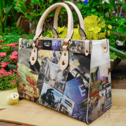 Oasis Band Leather Bag Rze2