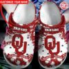 Oklahoma Sooners custom name crocs crocband clog