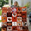 Oregon State Beavers Quilt  Blanket Quilt Rze2