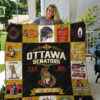 Ottawa Senators  Blanket Quilt Rze2