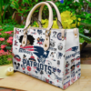 New England Patriots Lover Hand Leather  Bag Rze2