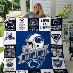 Penn State Nittany Lions Blanket Quilt HD21