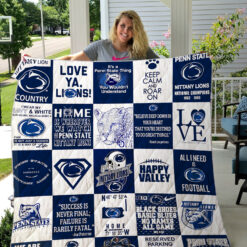 Penn State Nittany Lions Lover Blanket Quilt HD21