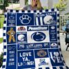 Penn State Nittany Lions Quilt  Blanket Quilt HD21